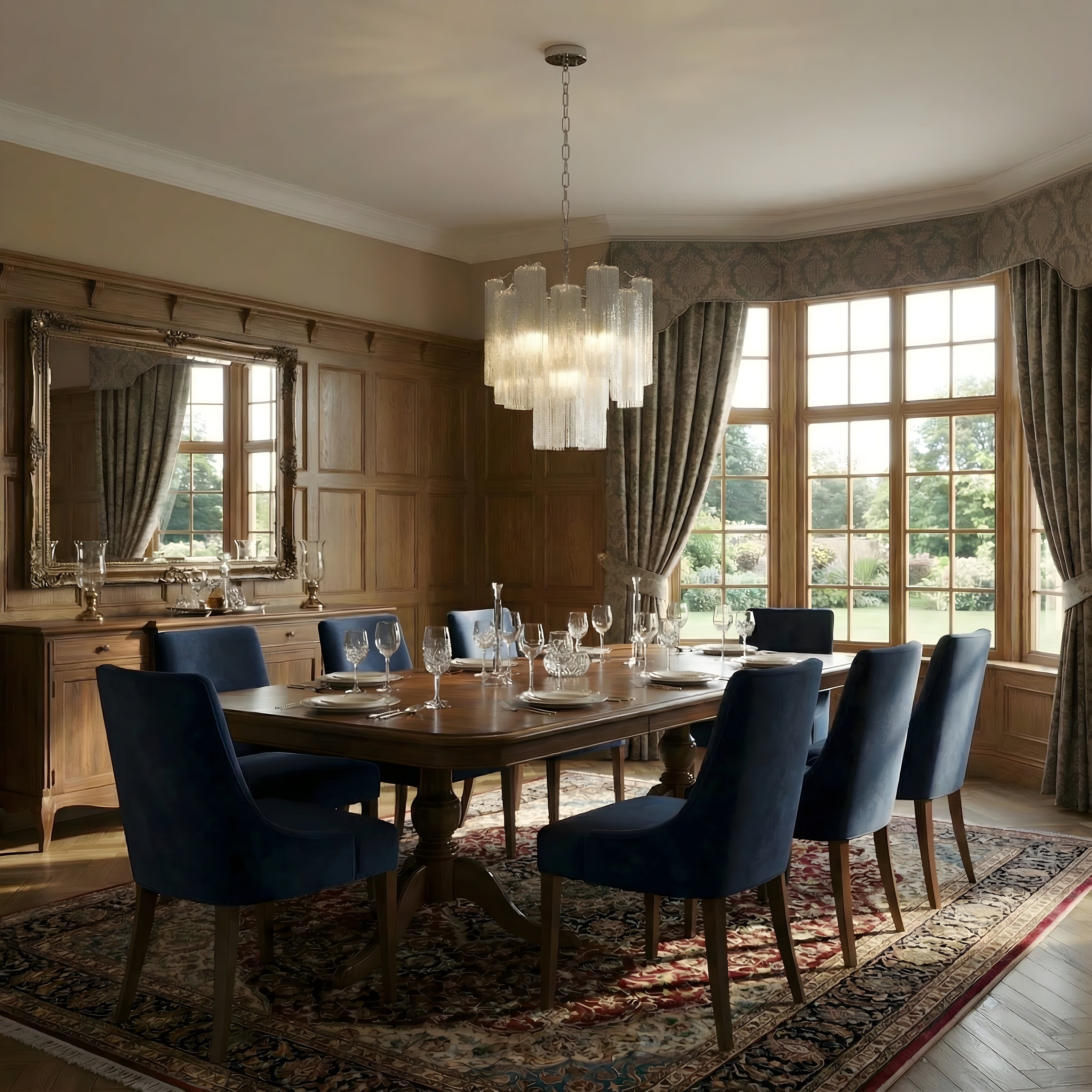 Araña de cristal francesa