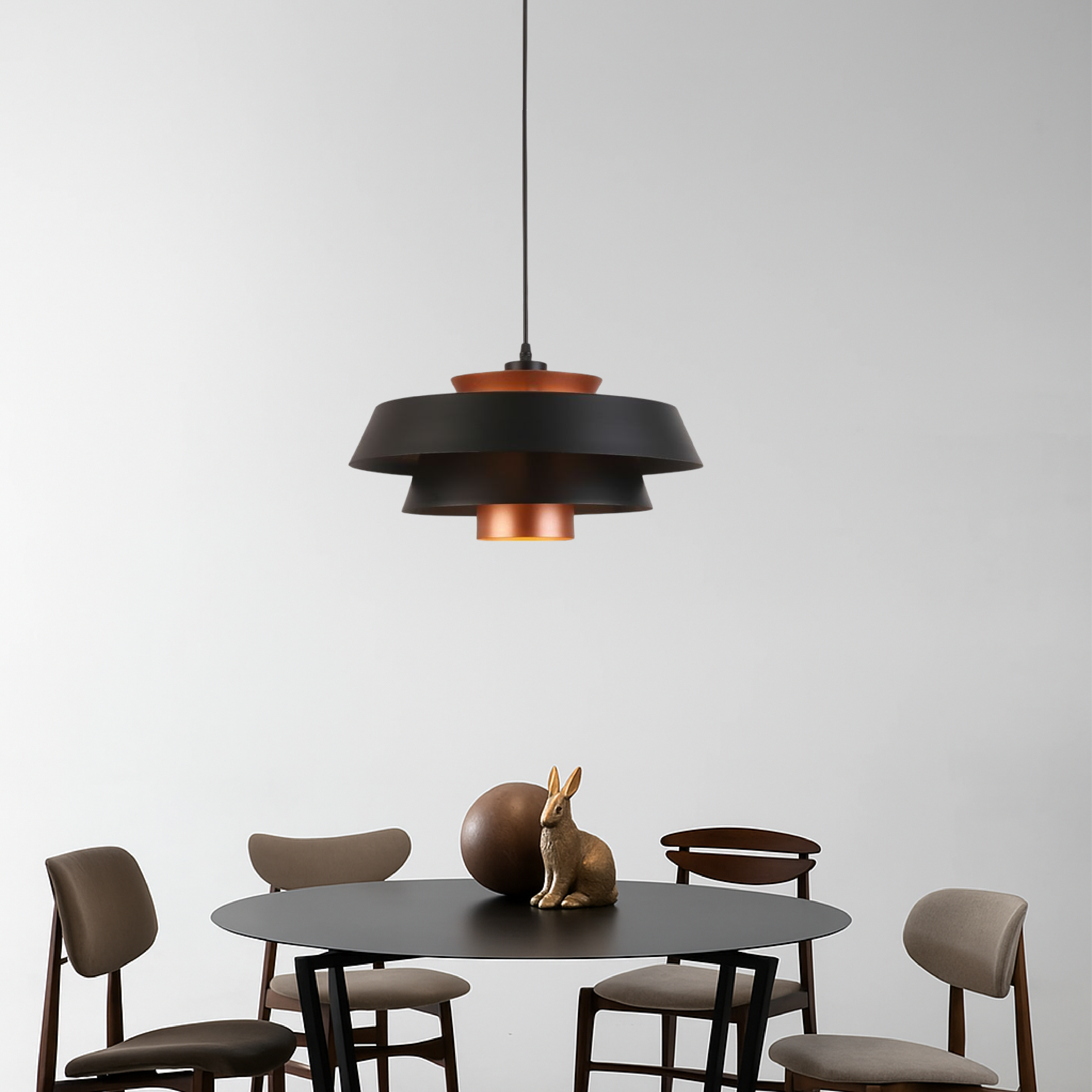 Lámpara colgante Retro Pot