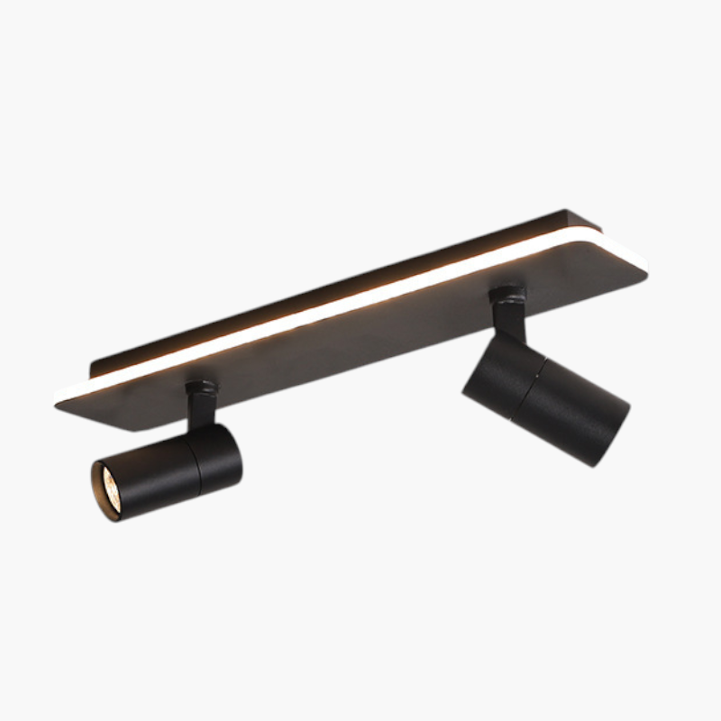 Lámpara de techo de focos múltiples