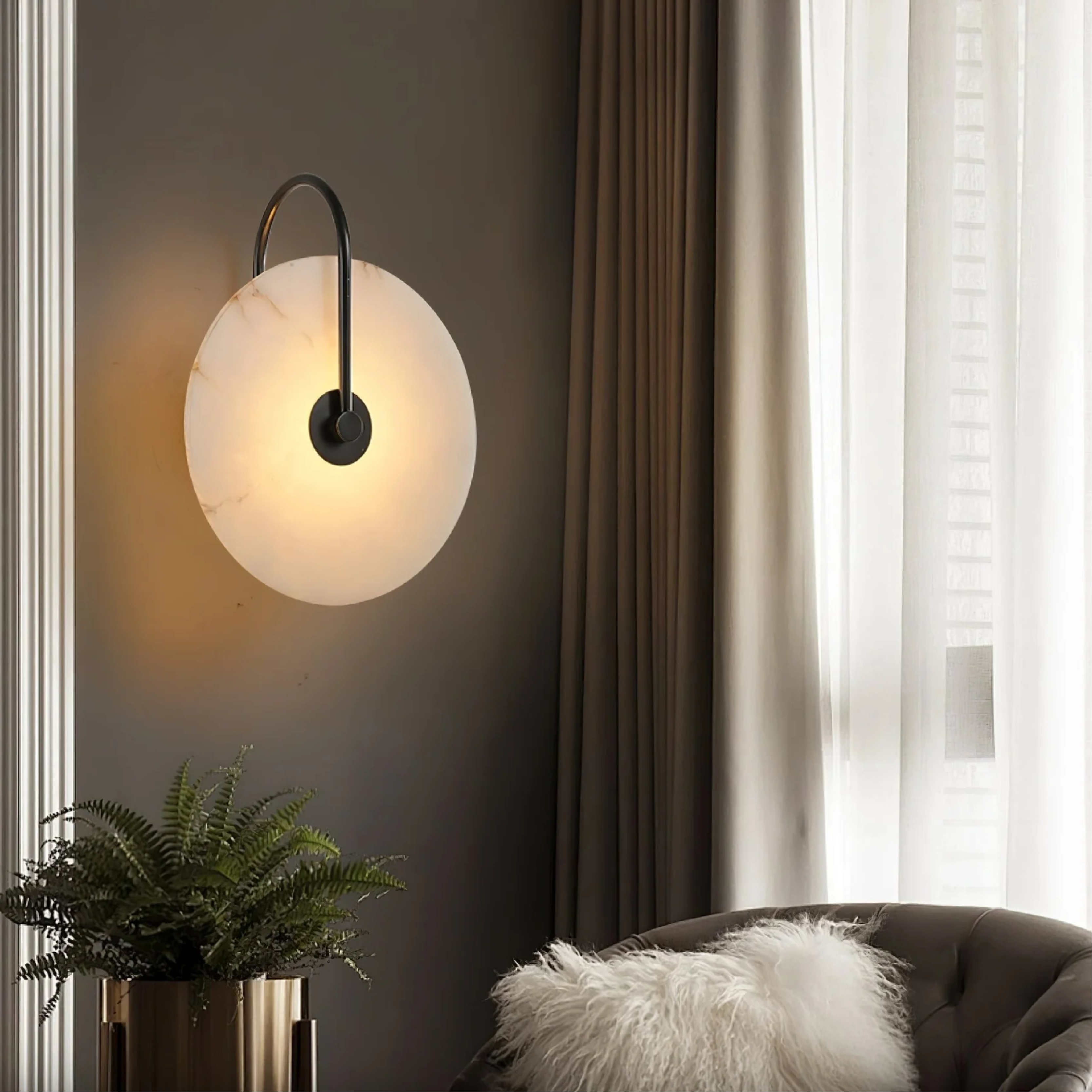 Alab Marble Aplique LED