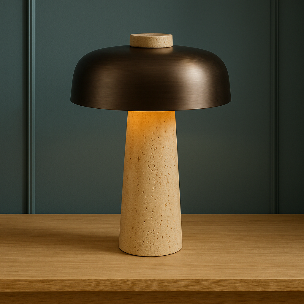 Lámpara de mesa Travertino