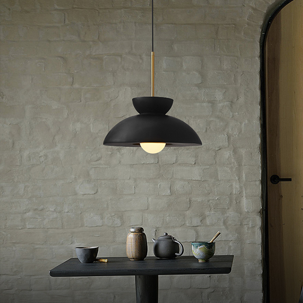 Lámpara colgante estilo Wabi Sabi
