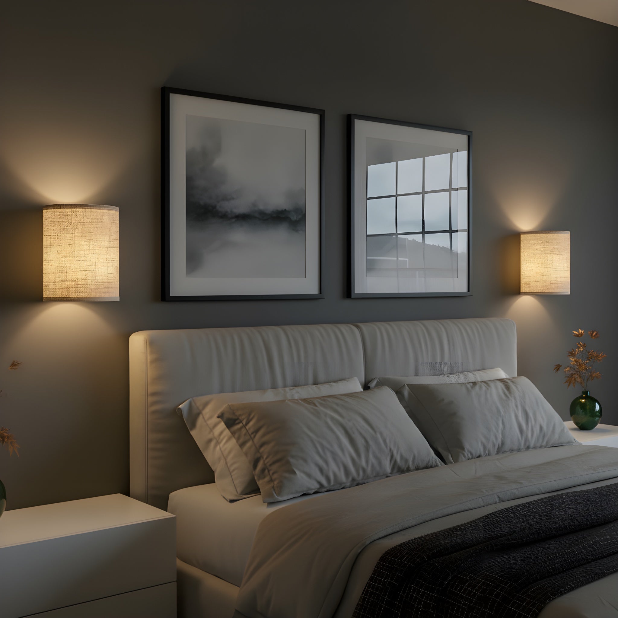 1+1 Bollos de pared de tela gratis