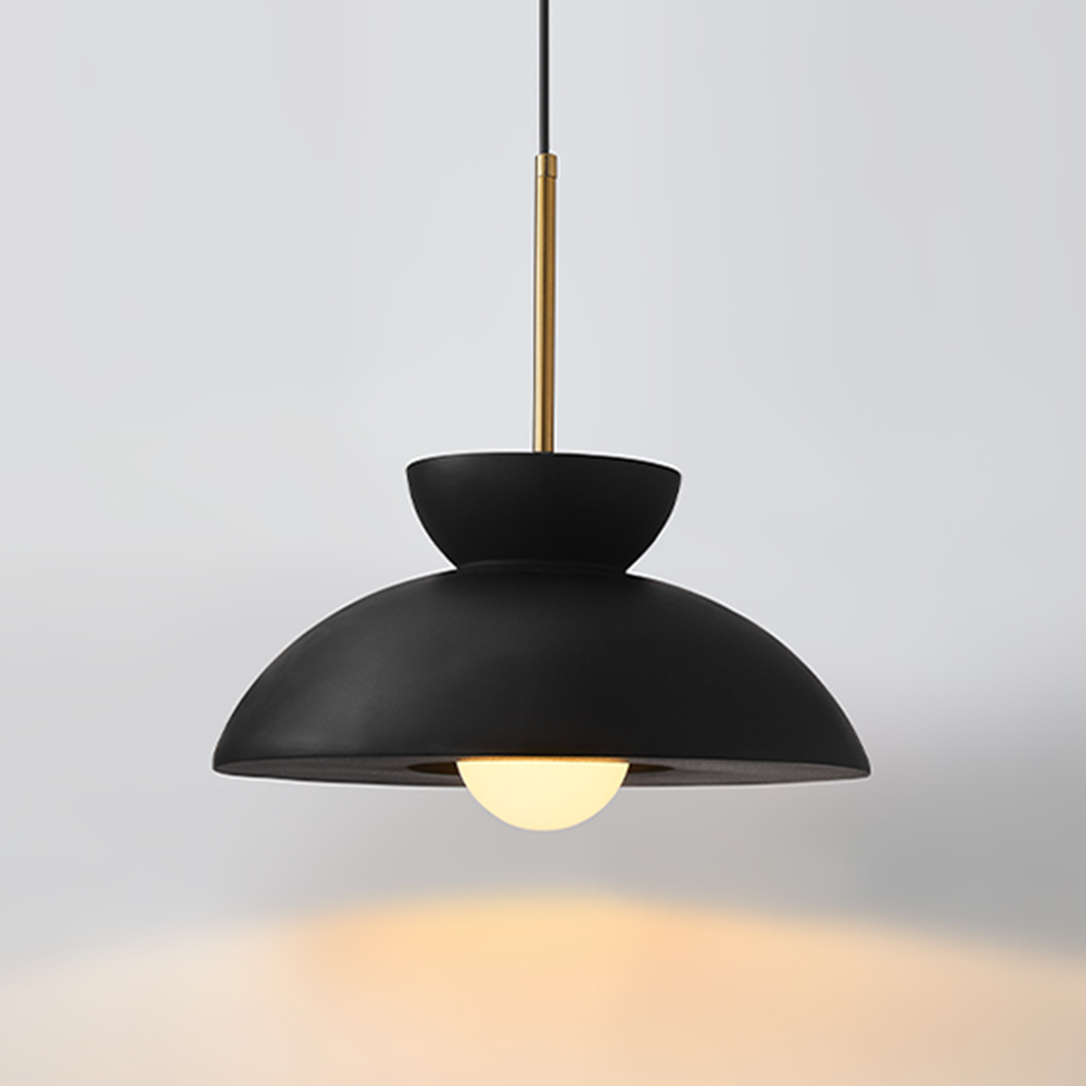 Lámpara colgante estilo Wabi Sabi