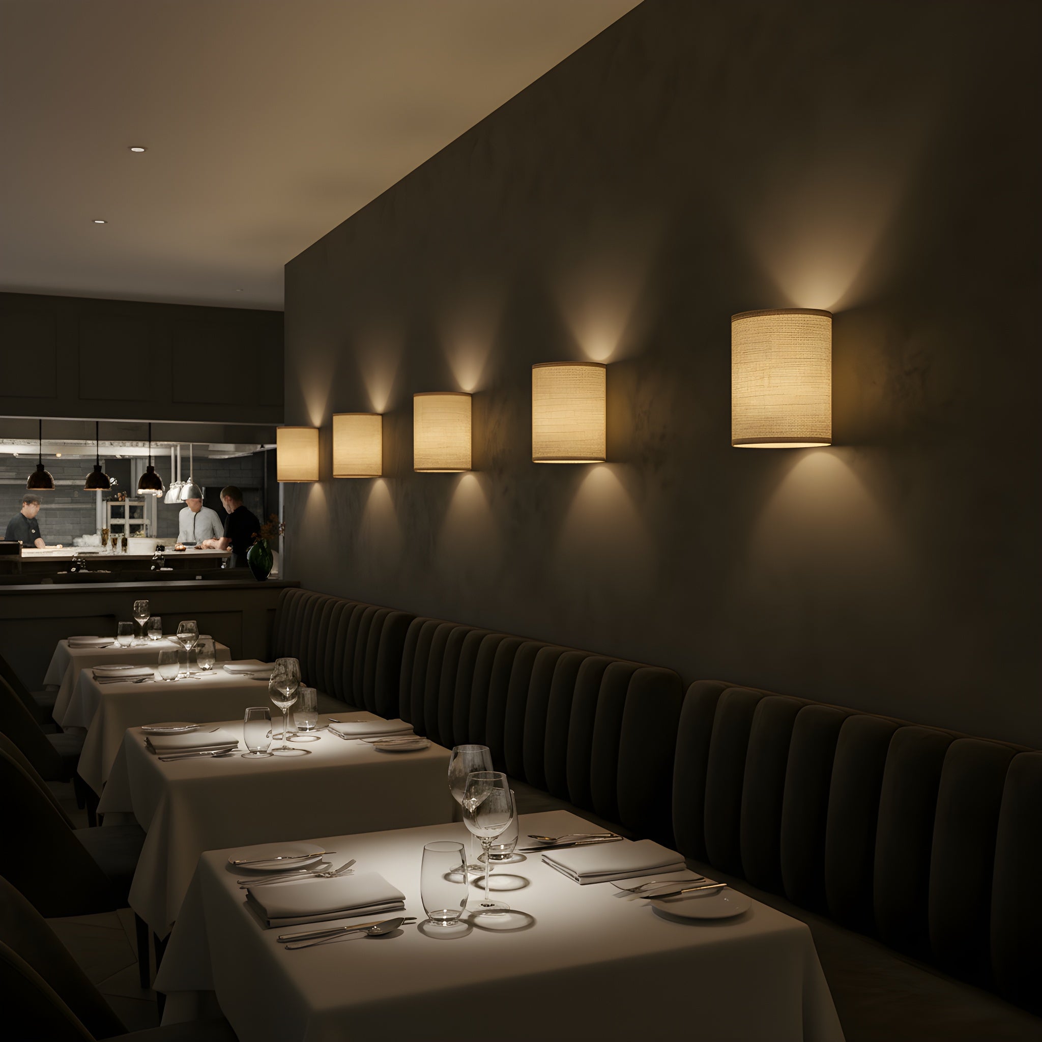 1+1 Bollos de pared de tela gratis