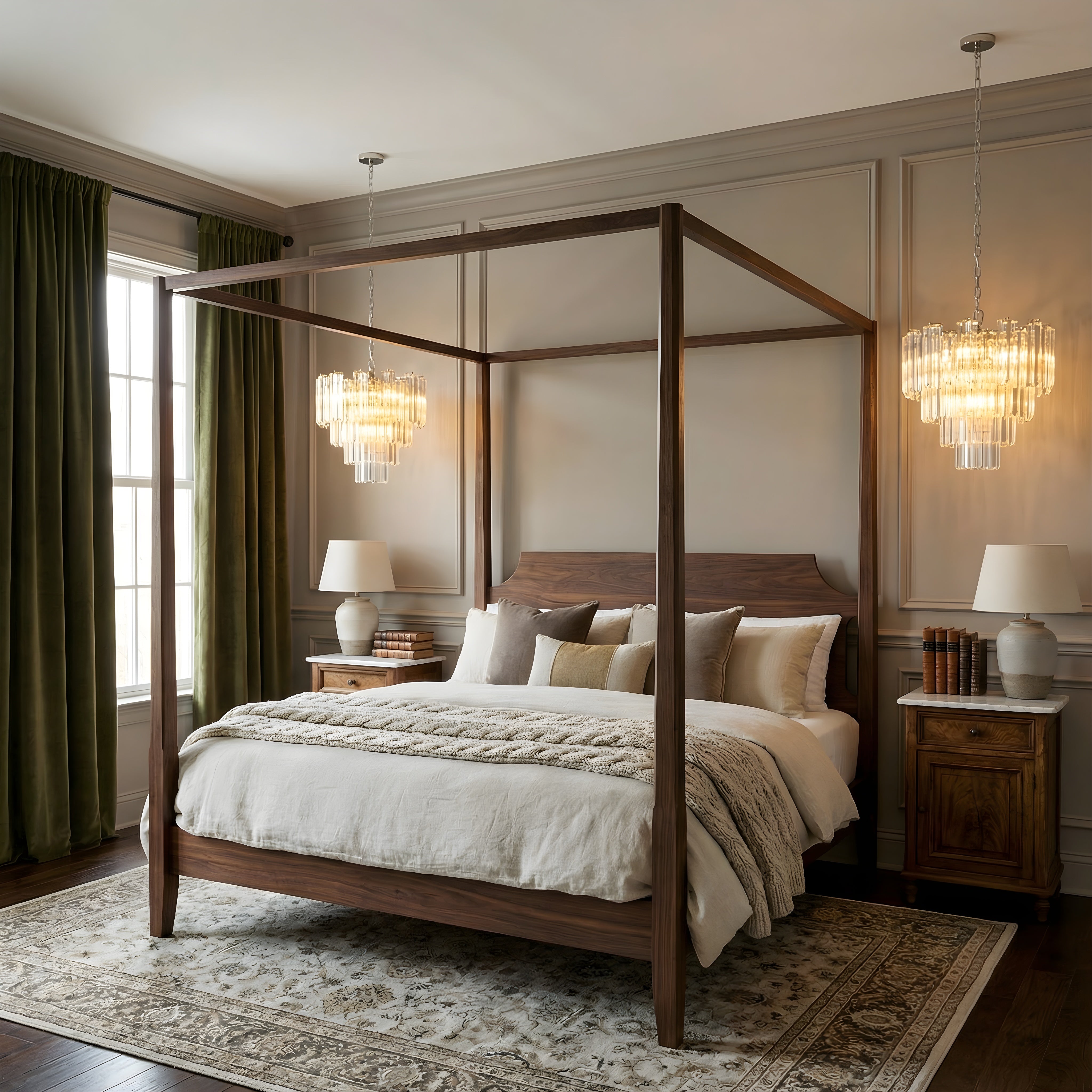 Araña de cristal francesa