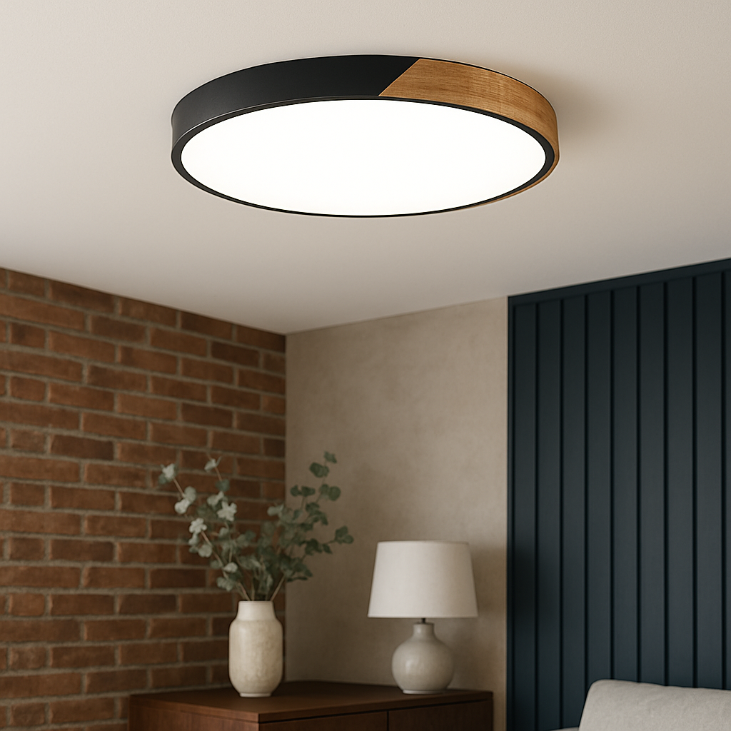 Plafón nórdico de madera