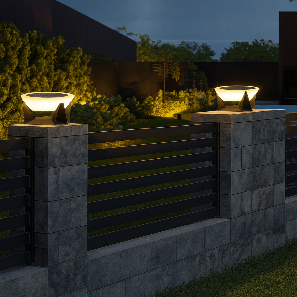 Luz solar para terrazas de aterrizaje