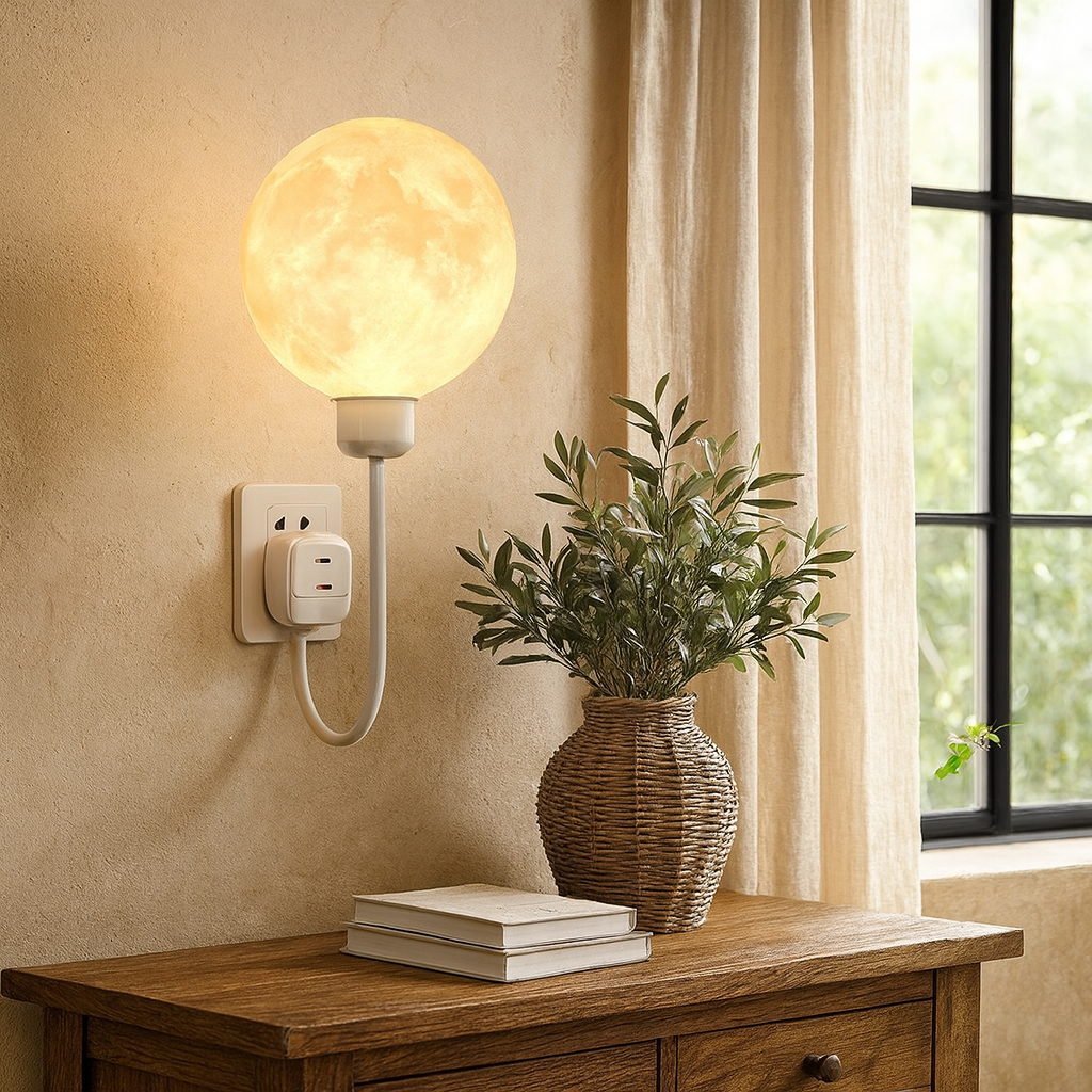 Lámpara de pared Moon