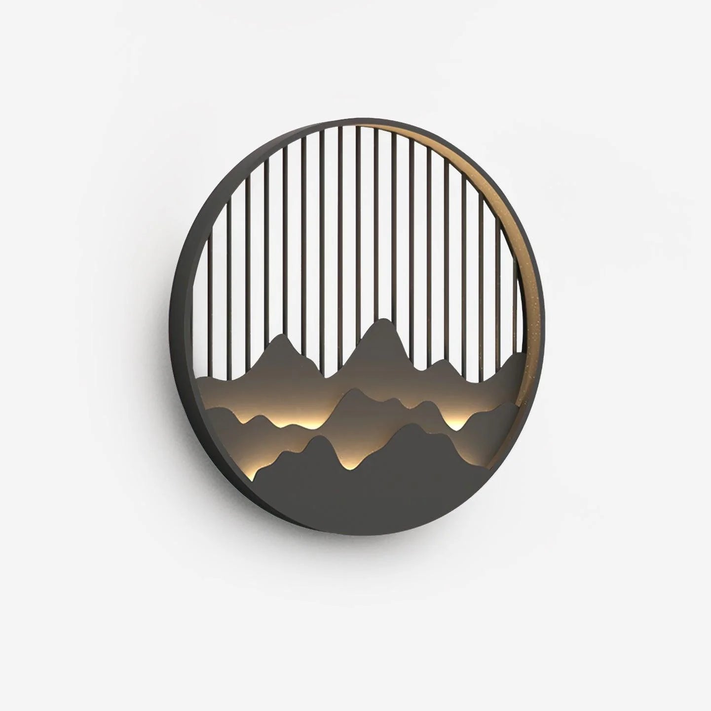 Lámpara de pared de montaña para exteriores