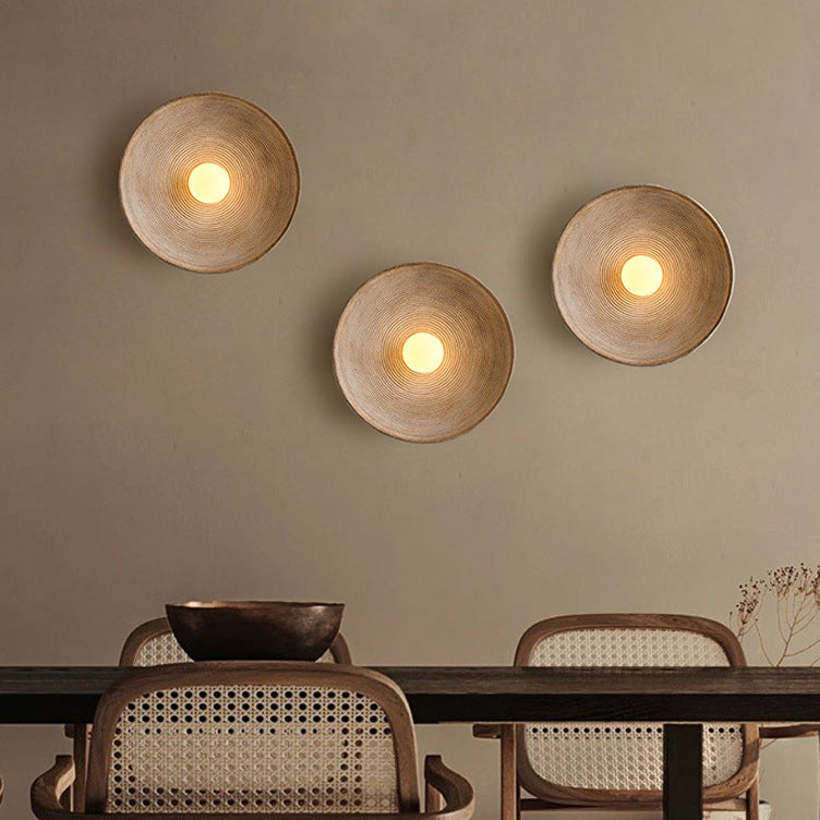 Aplique japonés de madera