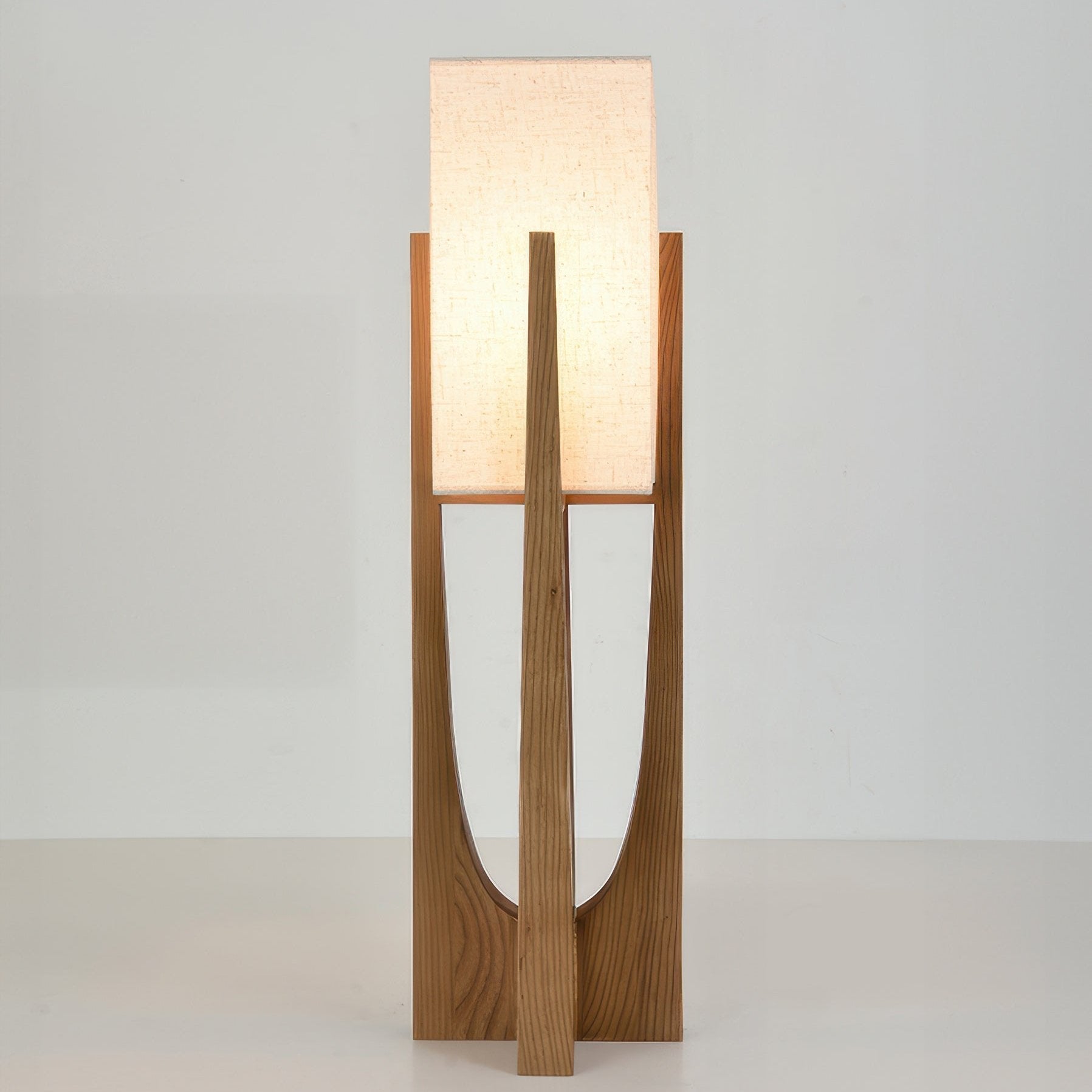 Lámpara de pie Wabi Sabi de estilo japonés