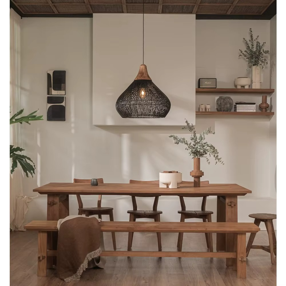 Lámpara colgante de diseño japonés