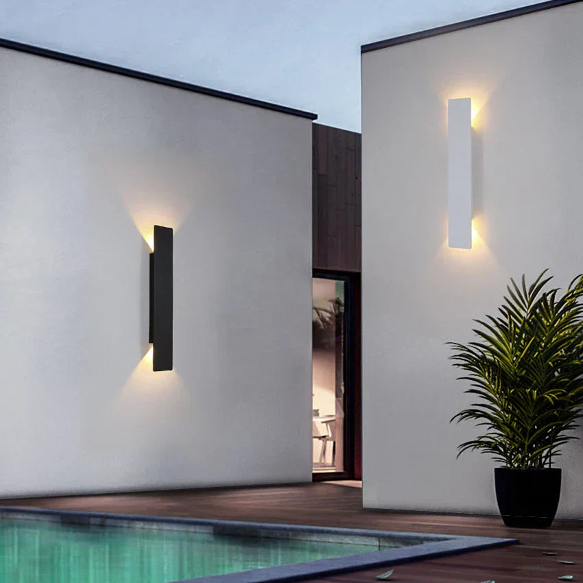 Tiras de LED estancas para pared
