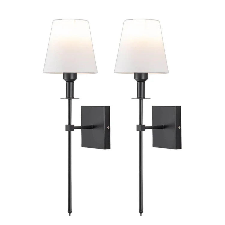 (2-Pack) Lámpara de pared inalámbrica recargable