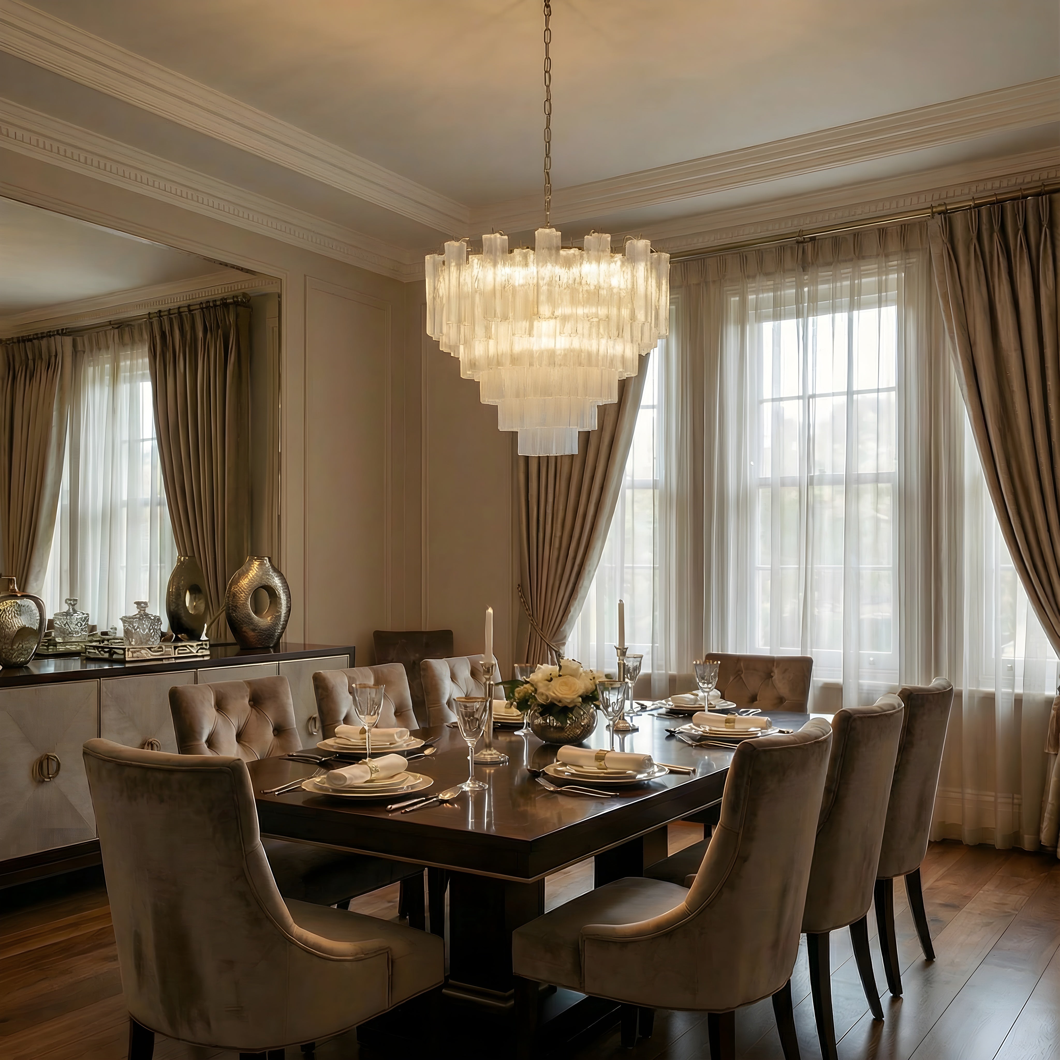 Araña de cristal francesa