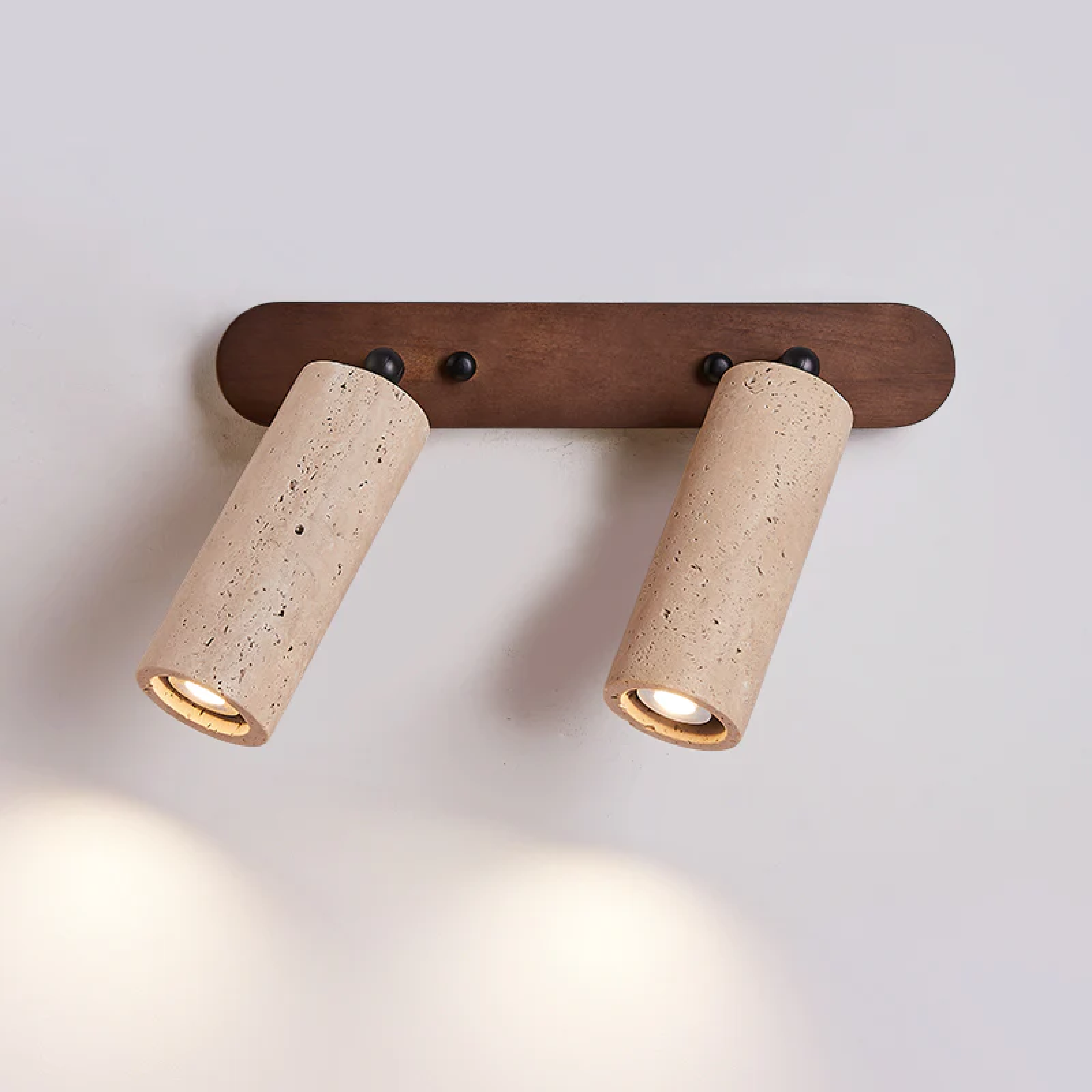 Aplique giratorio Travertino