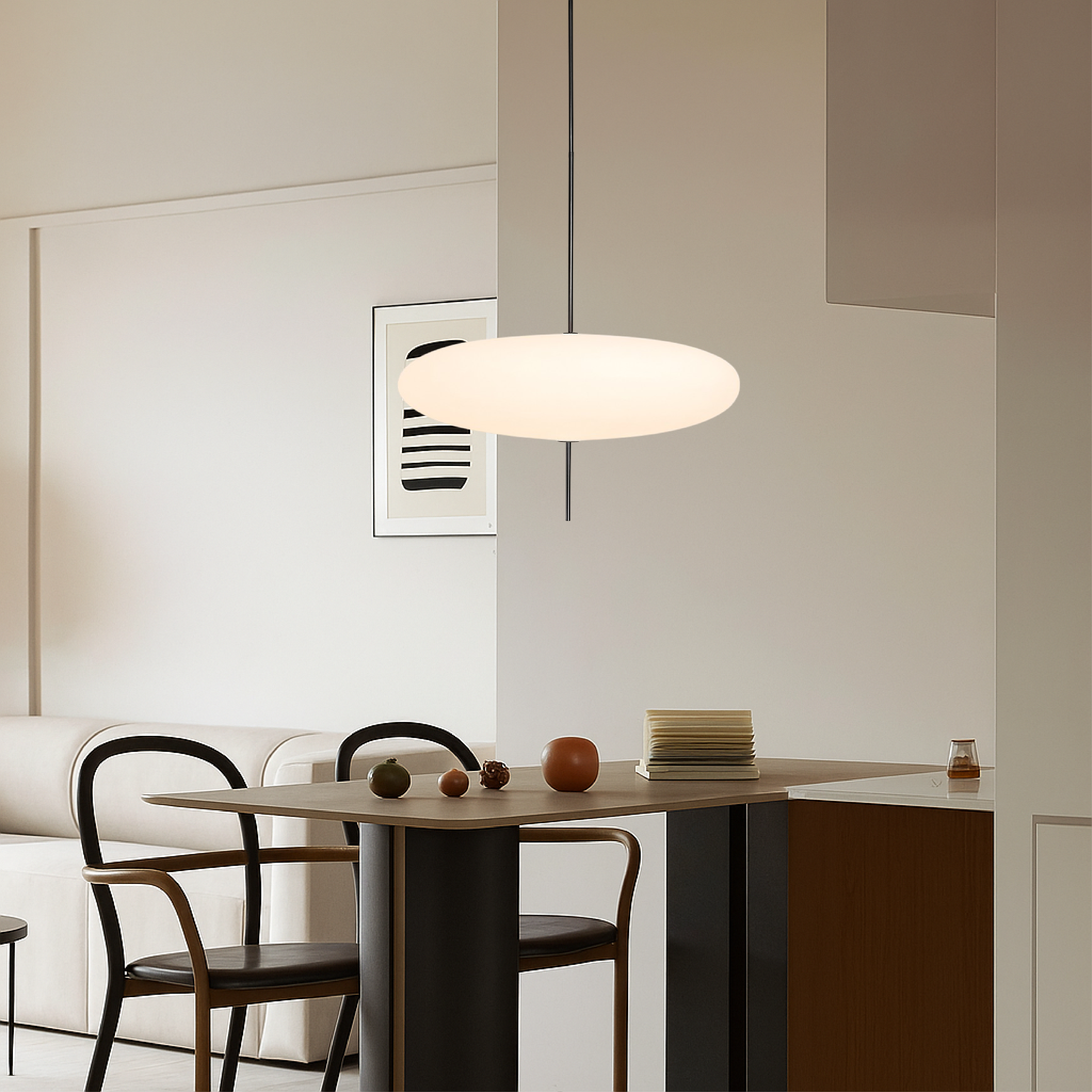 Lámpara colgante danesa Bauhaus