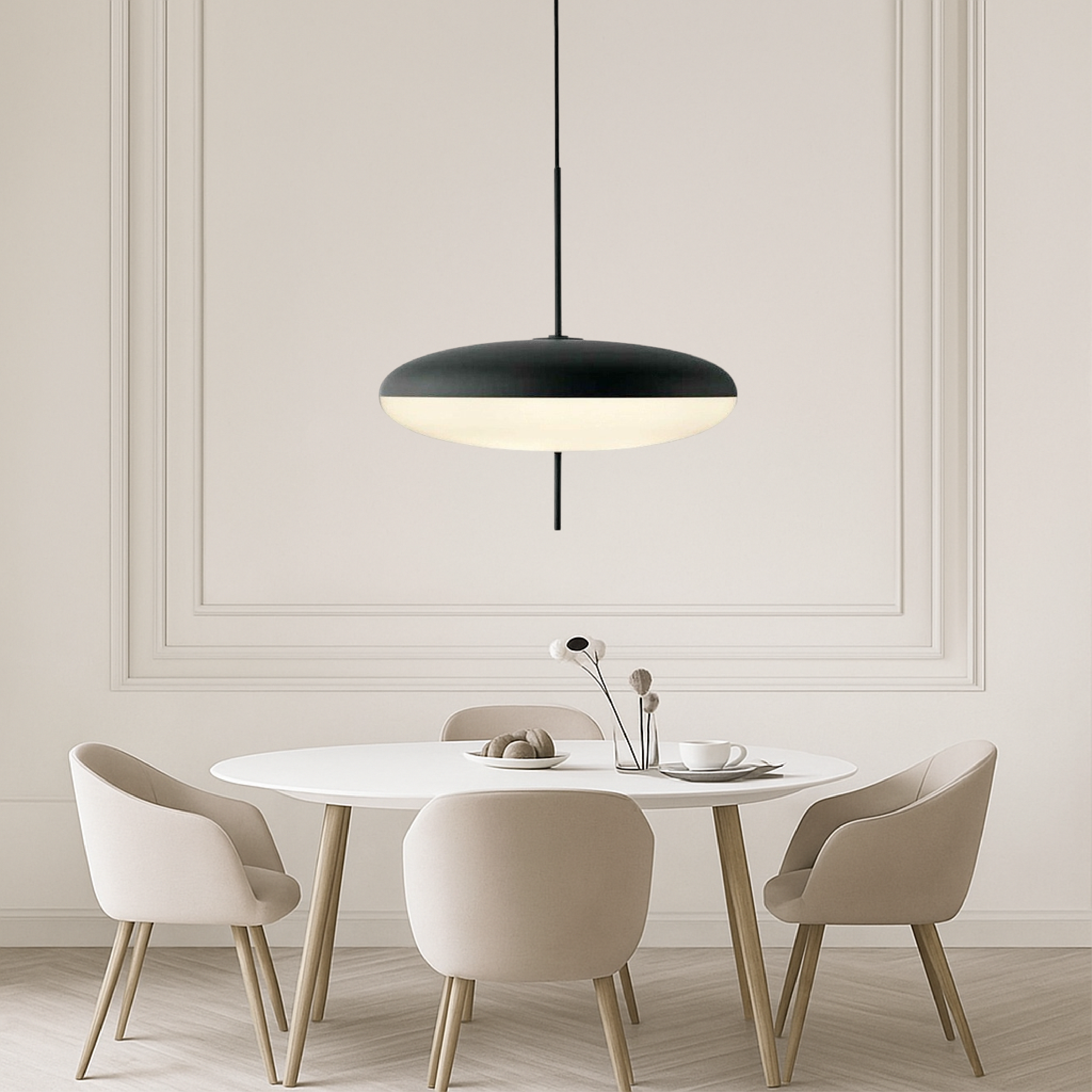 Lámpara colgante danesa Bauhaus