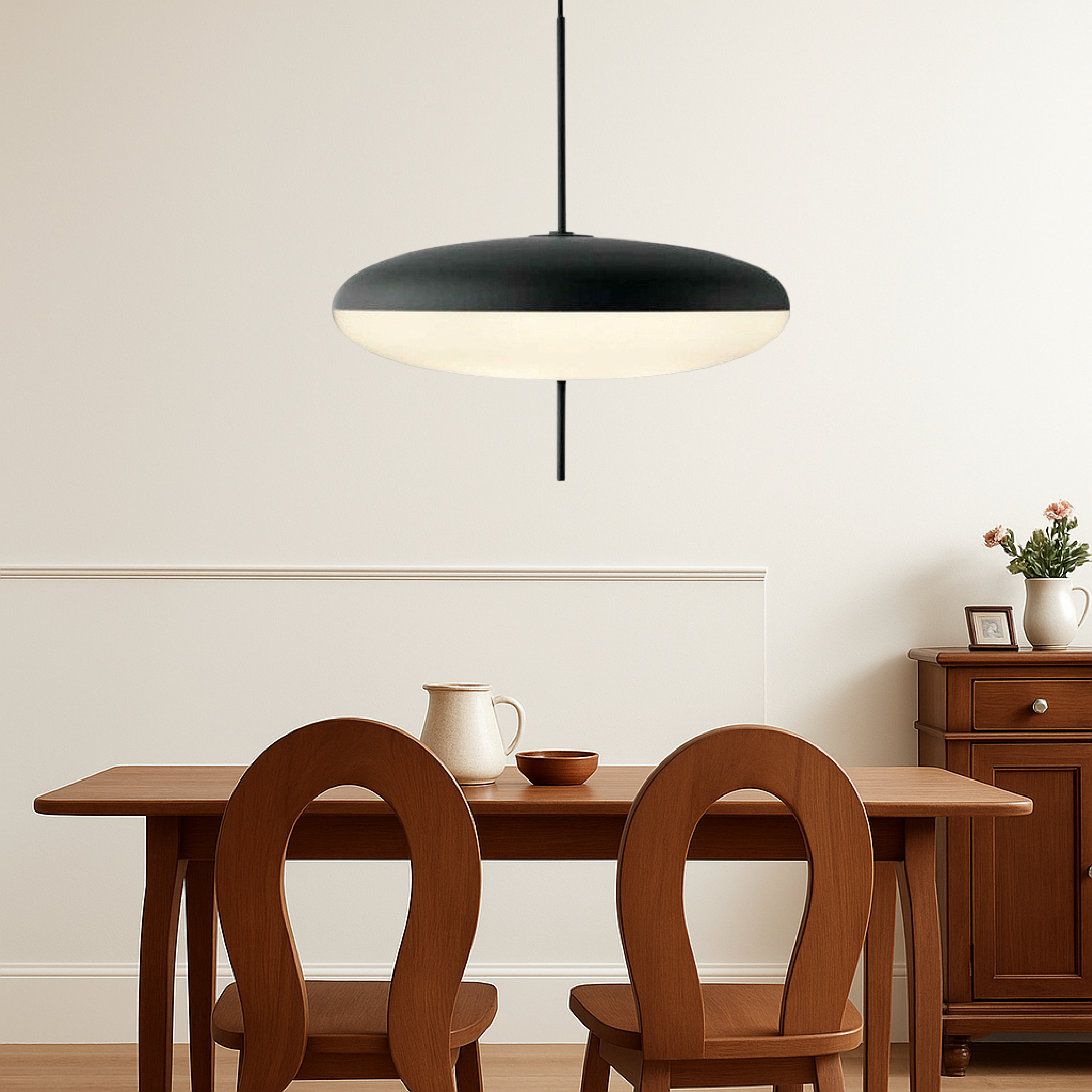 Lámpara colgante danesa Bauhaus