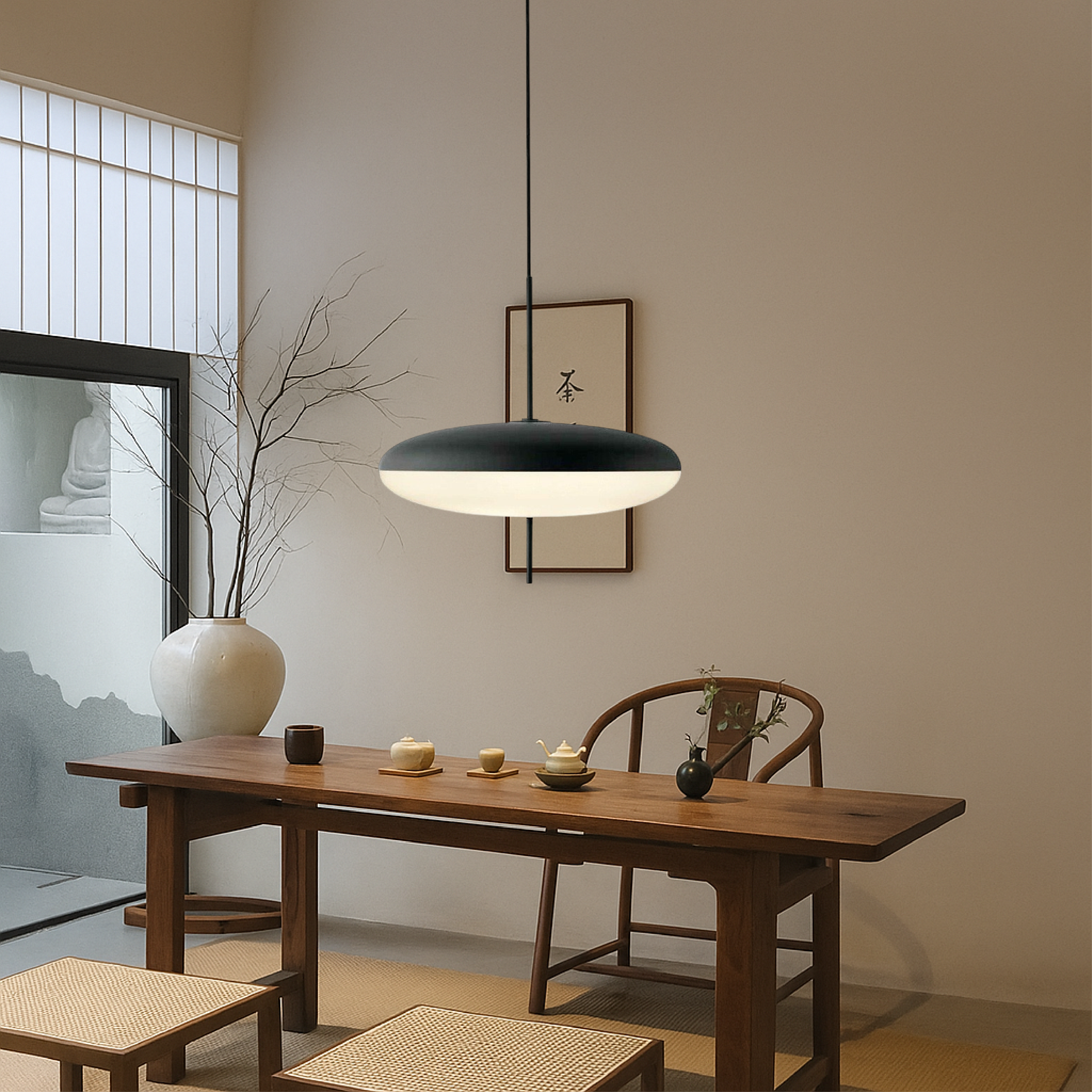 Lámpara colgante danesa Bauhaus
