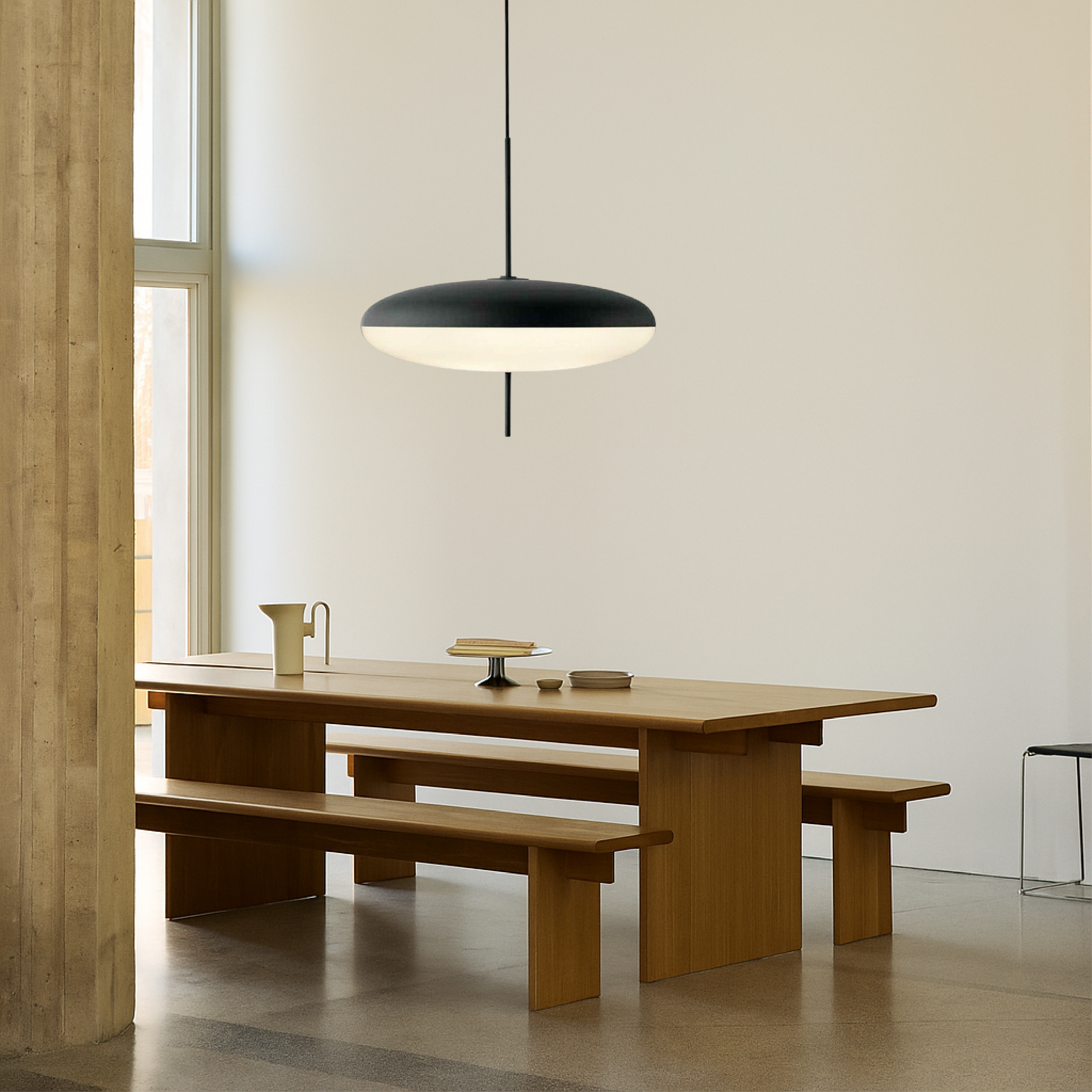 Lámpara colgante danesa Bauhaus