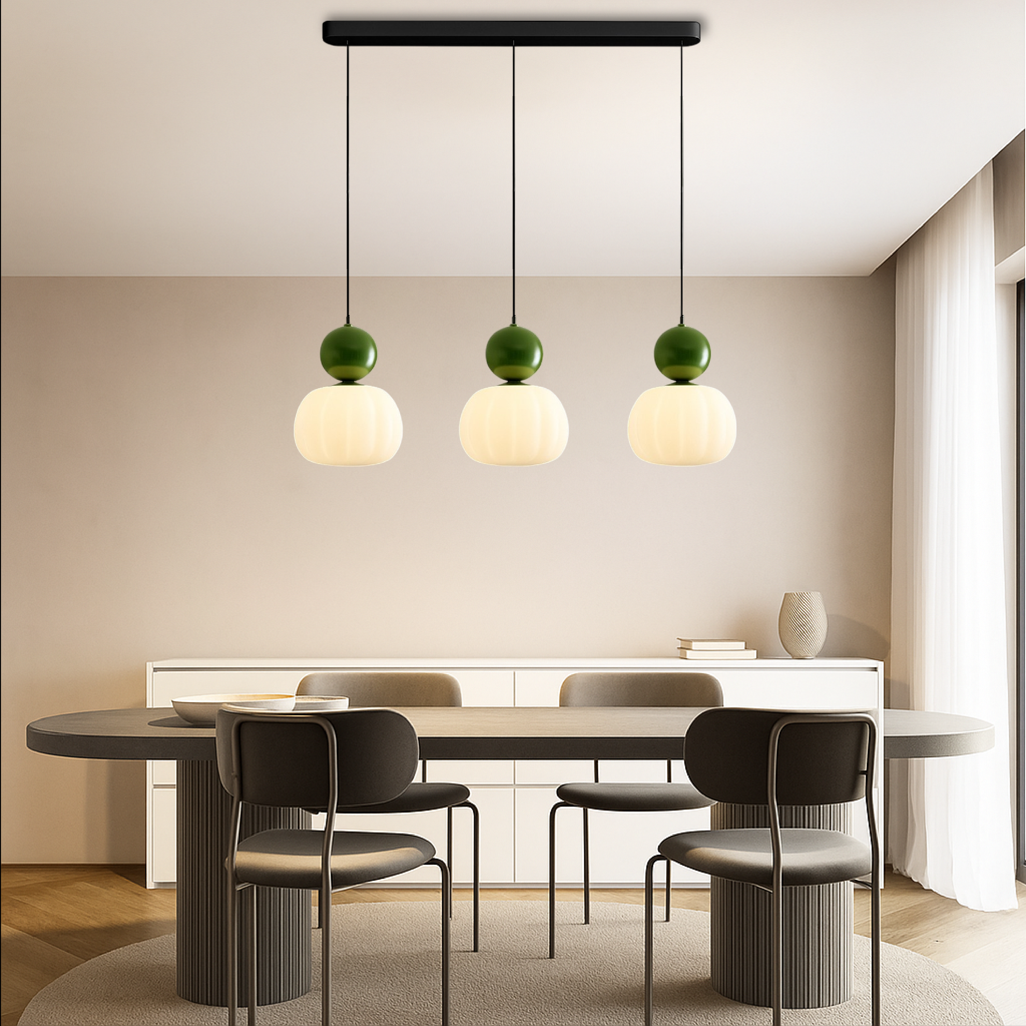 Lámpara colgante Art Déco