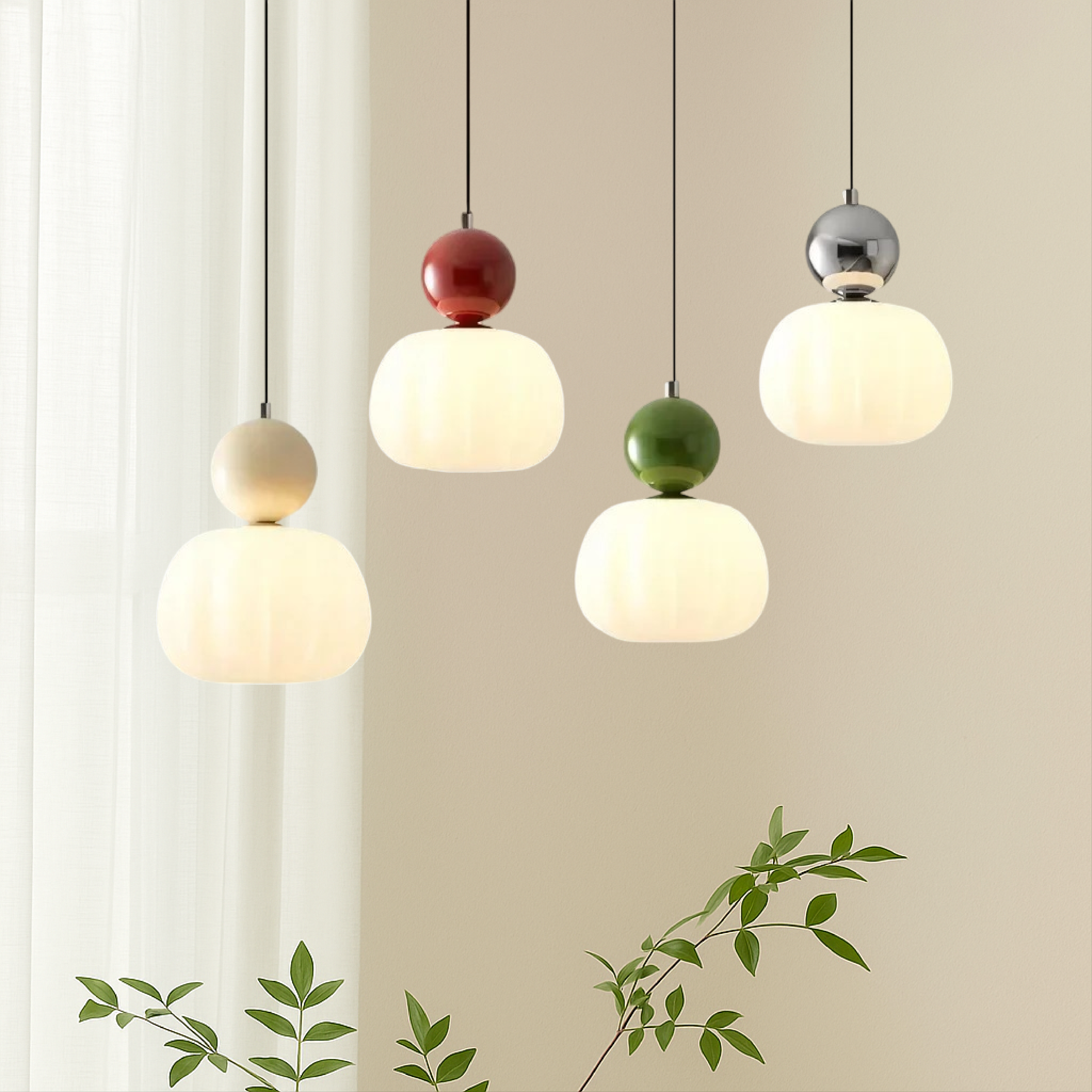 Lámpara colgante Art Déco