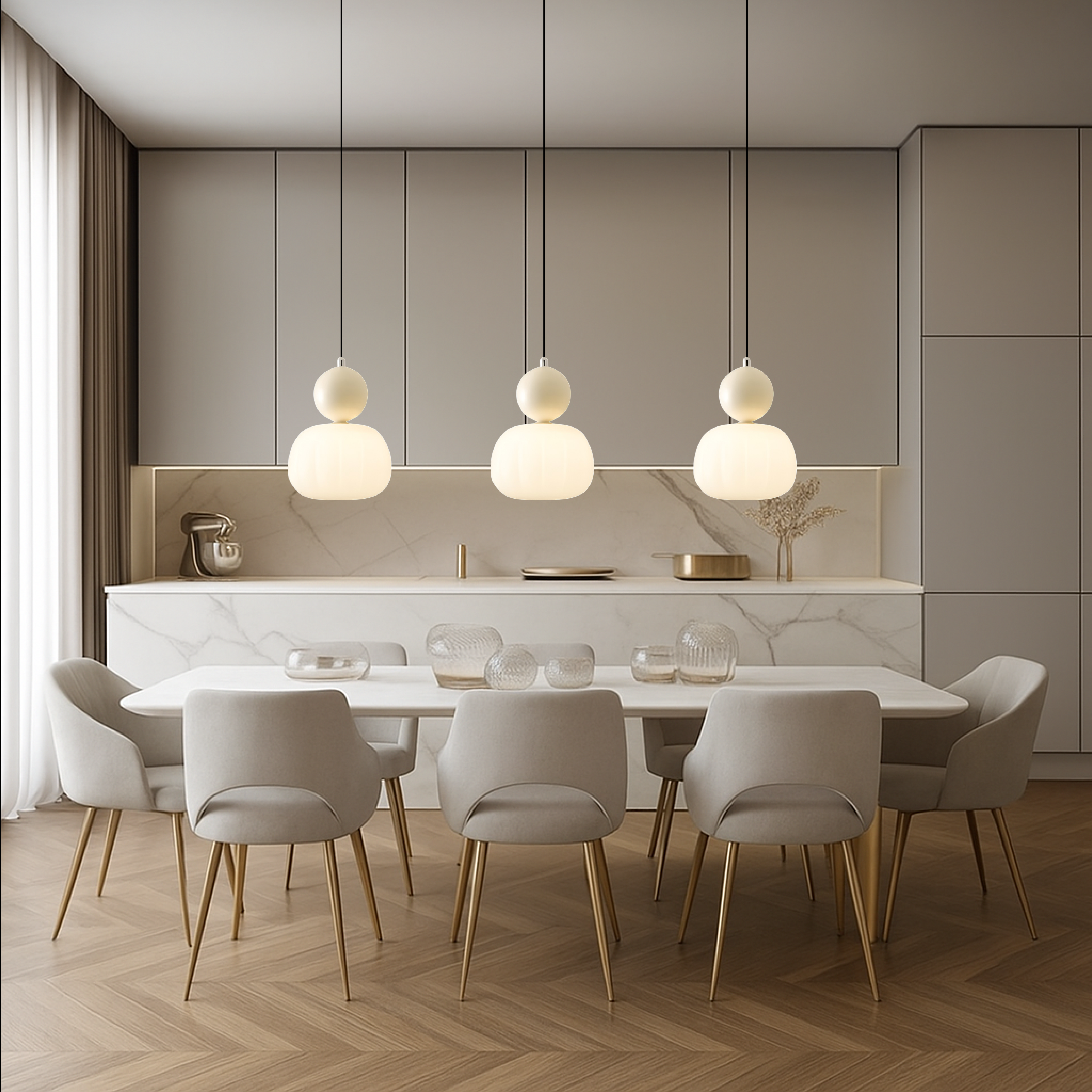 Lámpara colgante Art Déco