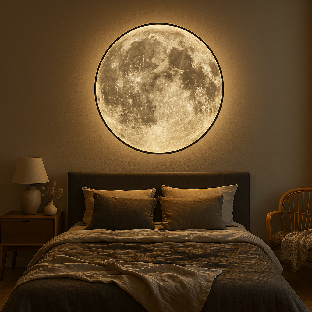 Lámpara de pared Moon