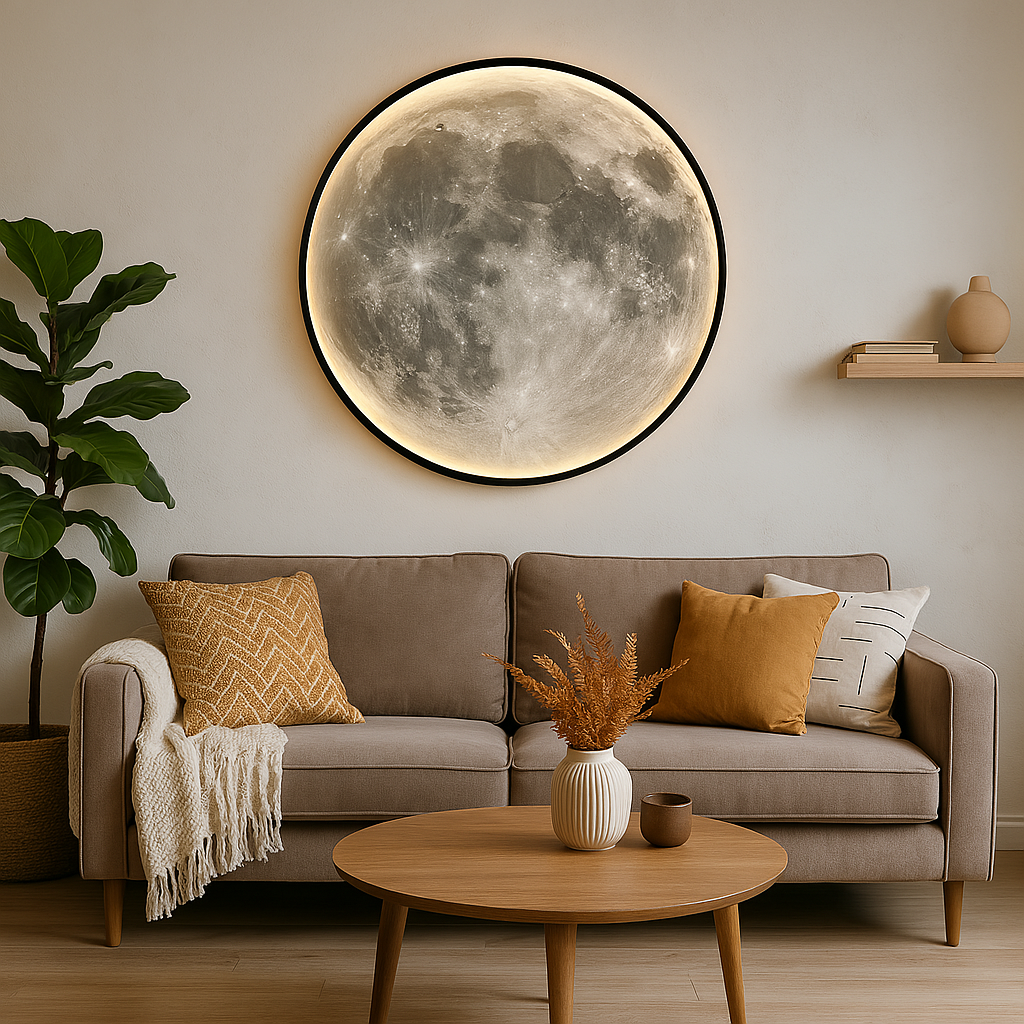 Lámpara de pared Moon