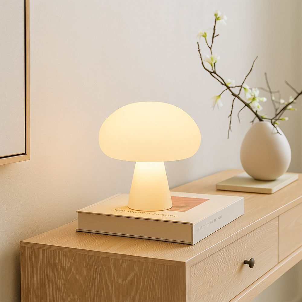 Lámpara de mesa para exterior/interior Mushroom