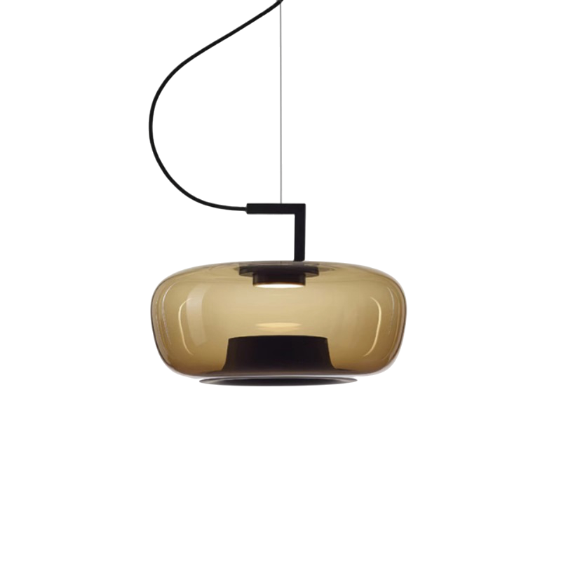 Lámpara colgante de cristal de Jaura